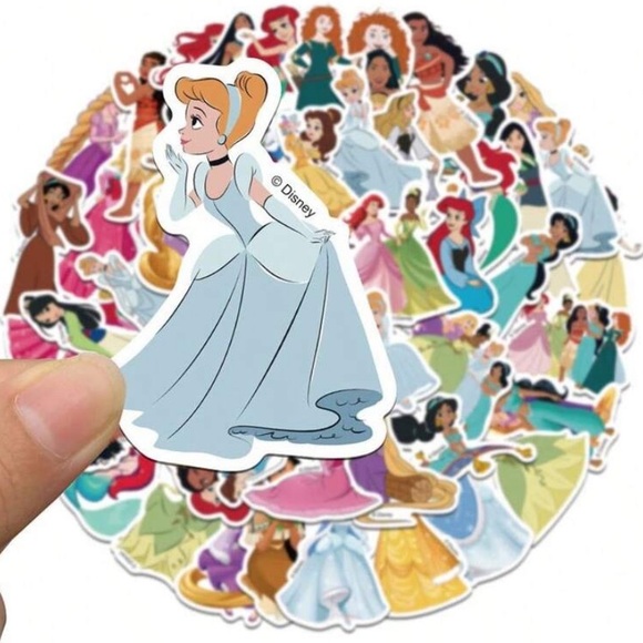 Disney Other - Disney Princess Sticker pack of 15 random Princess stickers Party Decorations